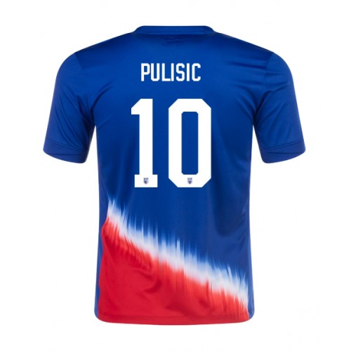 Ujedinjene Države Christian Pulisic #10 Gostujuci Dres Copa America 2024 Kratak Rukav